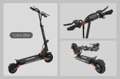 Ultra-Smooth Suspension E-Scooter to propel you fast.