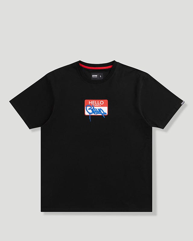 GDUP Black Sticker T-Shirt