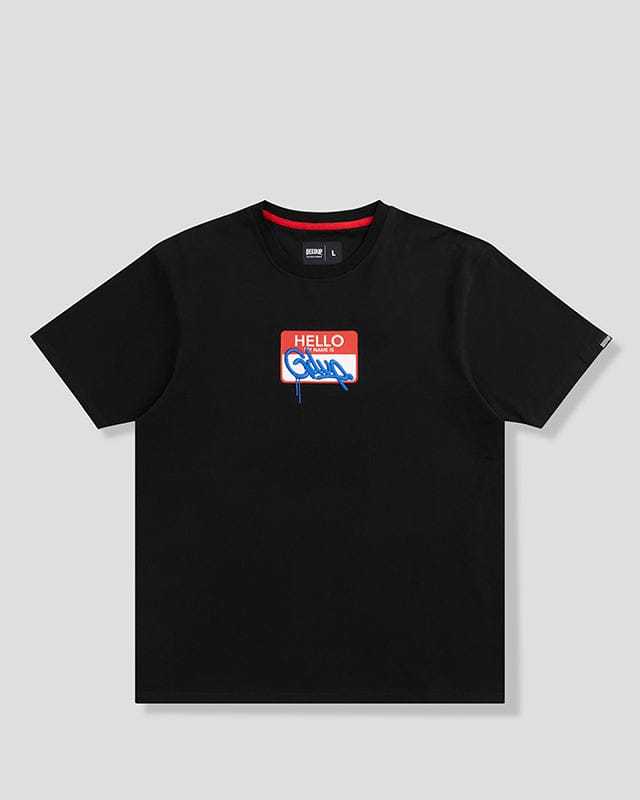 GDUP Black Sticker T-Shirt