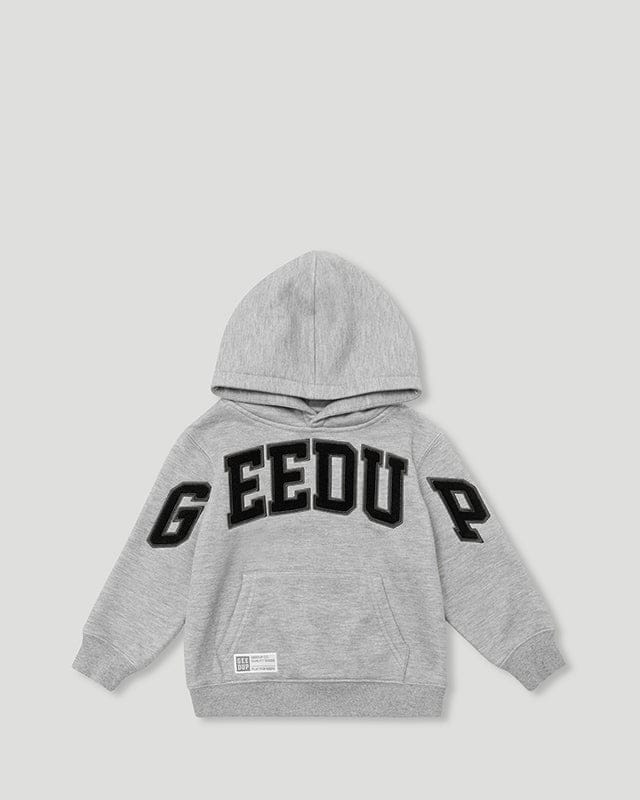 Geedup Team Logo Grey/Black Kids Tracksuit