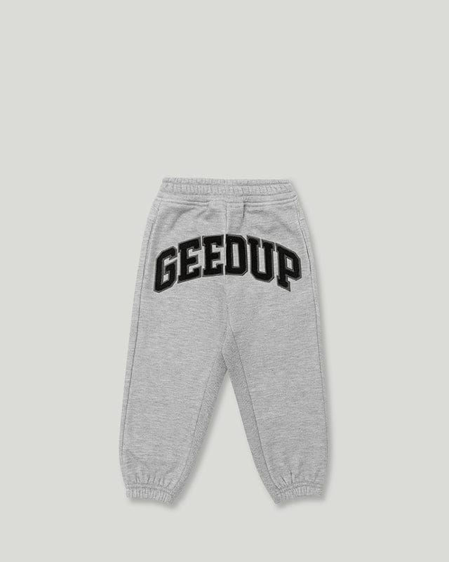 Geedup Team Logo Grey/Black Kids Tracksuit