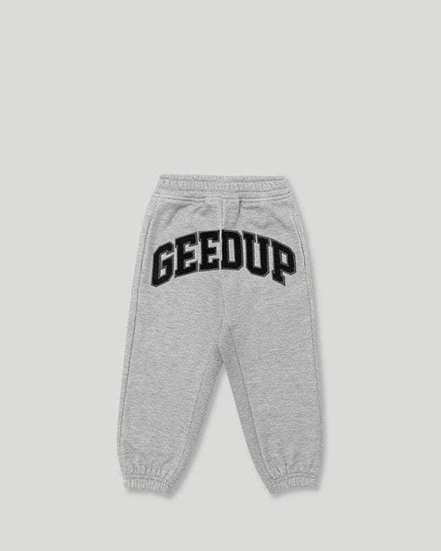 Geedup Team Logo Grey/Black Kids Tracksuit