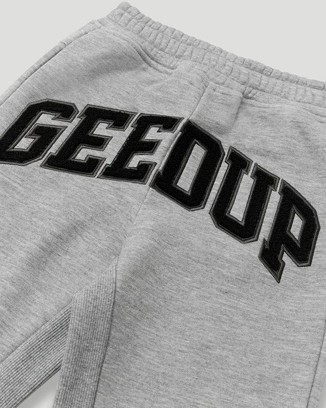 Geedup Team Logo Grey/Black Kids Tracksuit