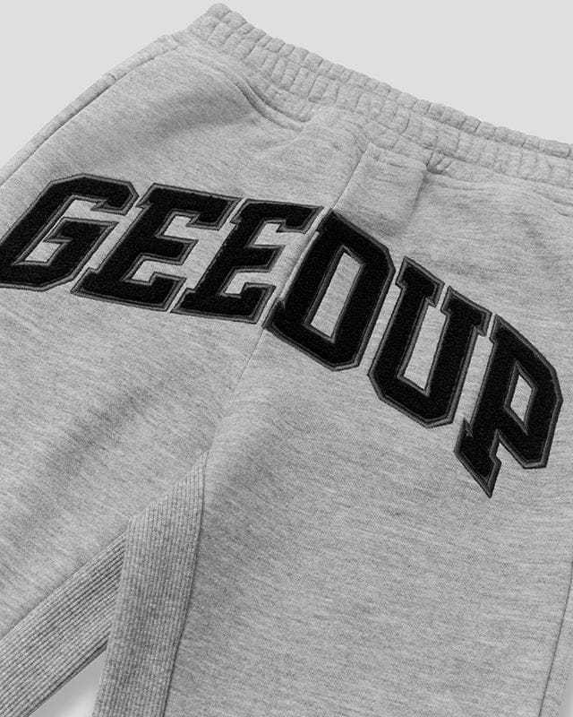 Geedup Team Logo Grey/Black Kids Tracksuit