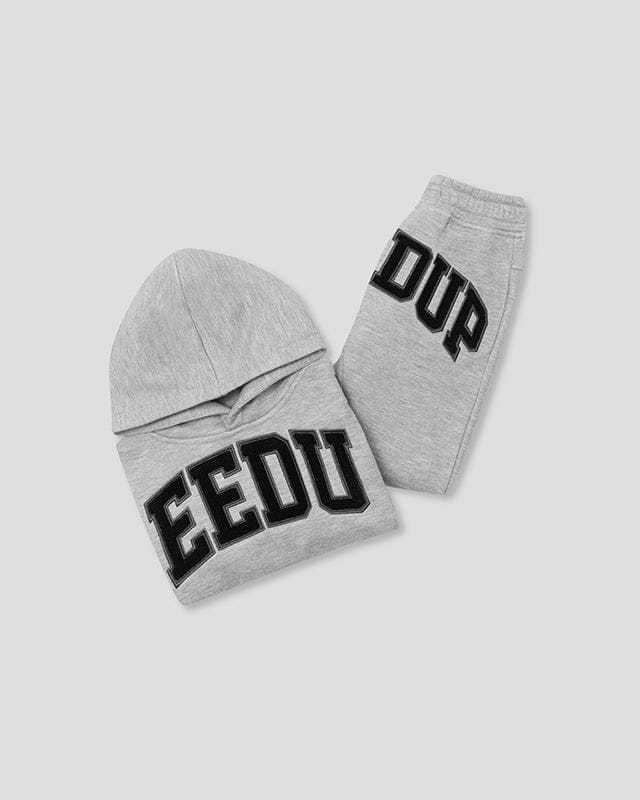 Geedup Team Logo Grey/Black Kids Tracksuit