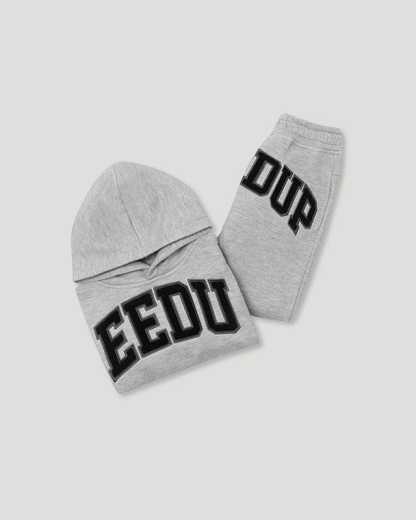 Geedup Team Logo Grey/Black Kids Tracksuit