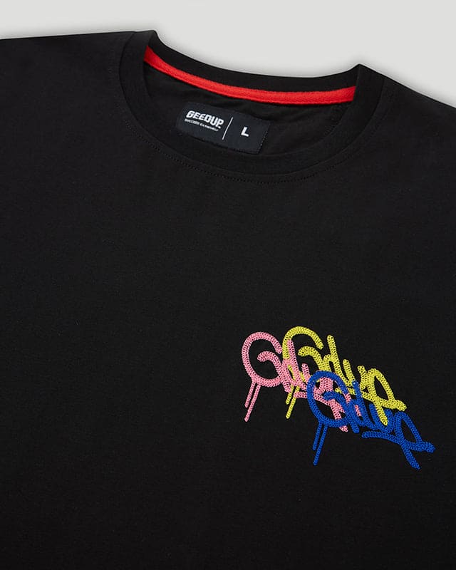 Geedup Handstyle Black T-Shirt
