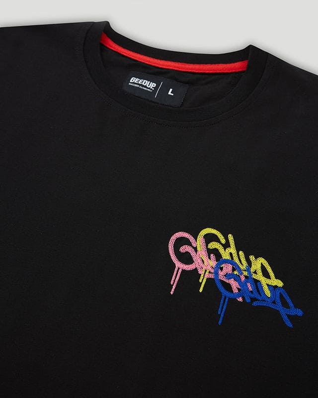 Geedup Handstyle Black T-Shirt