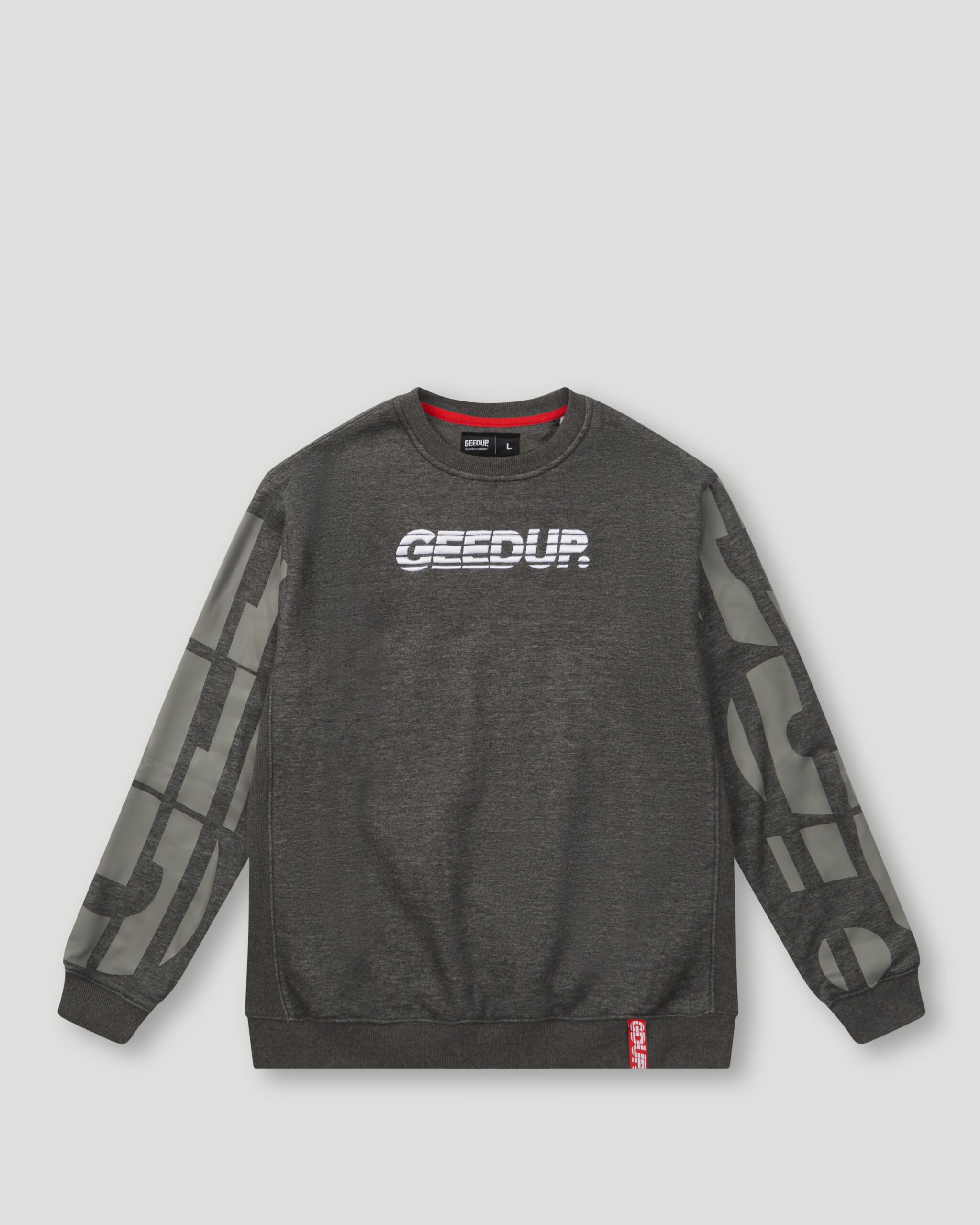 Geedup Sportsman Crewneck Asphalt 2.0 Grey