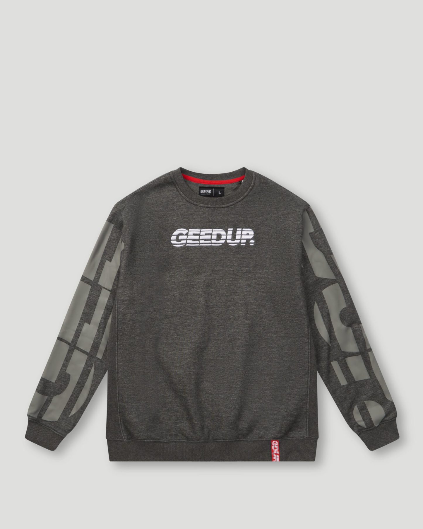 Geedup Sportsman Crewneck Asphalt 2.0 Grey