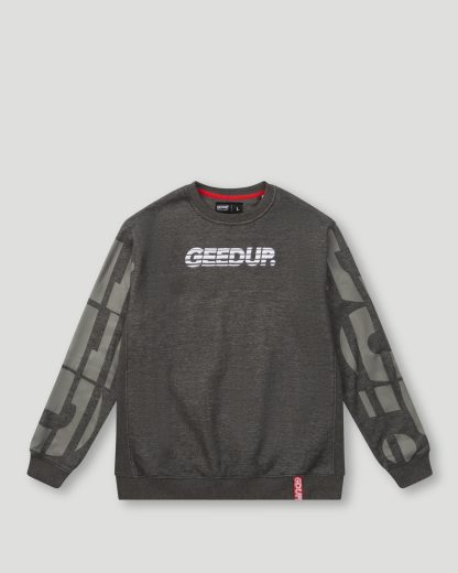 Geedup Sportsman Crewneck Asphalt 2.0 Grey