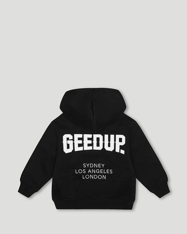 Geedup Cities Kids Black/White Tracksuit