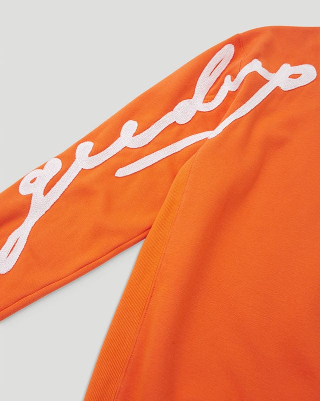 Geedup Script Logo Orange Crewneck