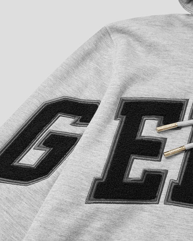 Geedup Hoodie Team Logo  Grey Marle/Black