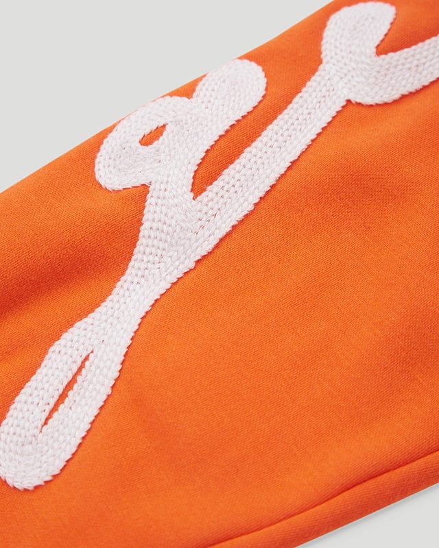 Geedup Script Logo Orange Crewneck