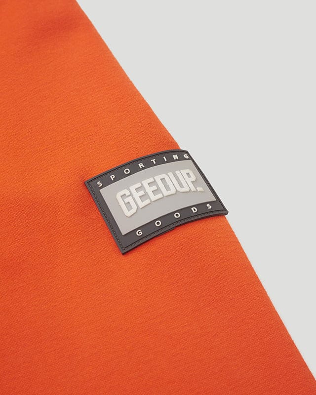 Geedup Script Logo Orange Crewneck