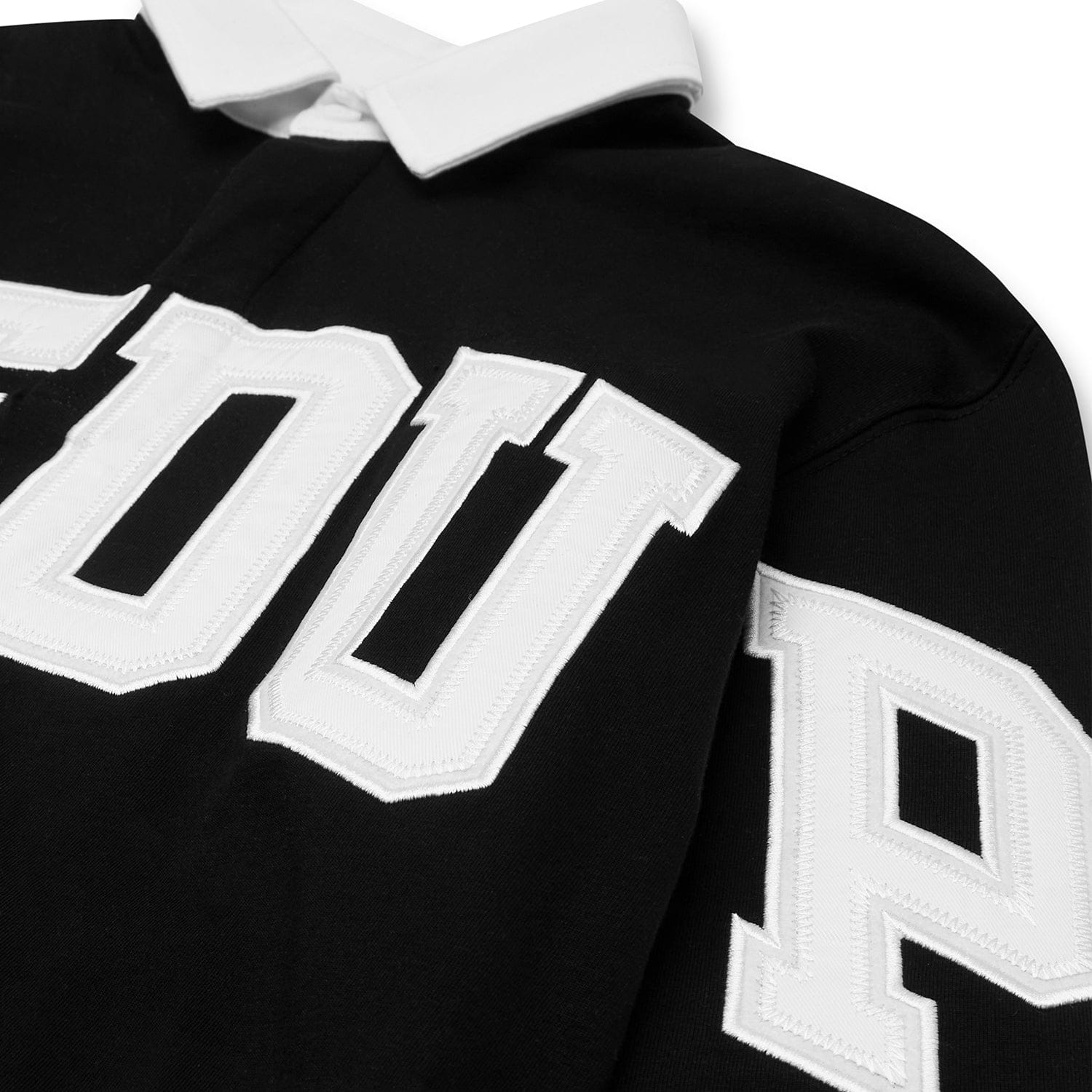 Geedup O/S Team Logo Rugby Black Jersey