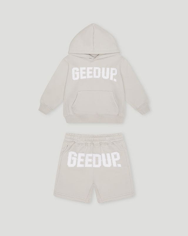 Geedup Cities Kids Grey/White Tracksuit