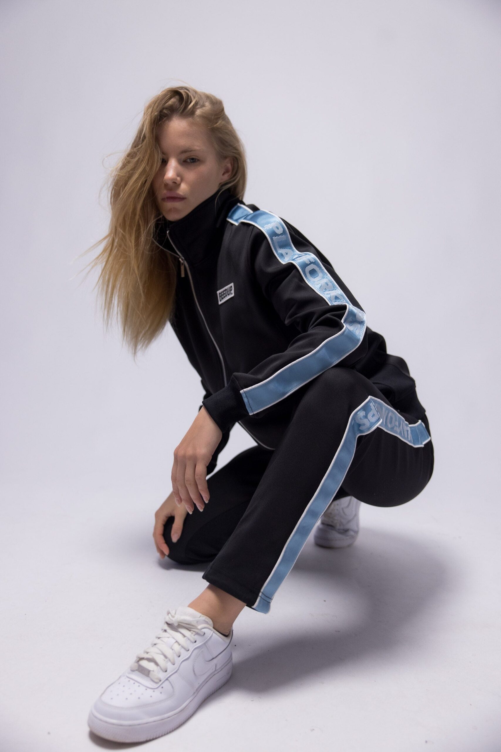 Geedup Core Black/Blue PFK Tracksuit