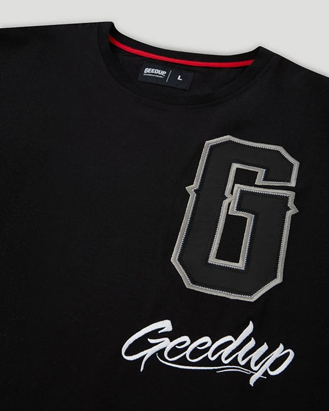 Geedup G Script Logo Black T-Shirt