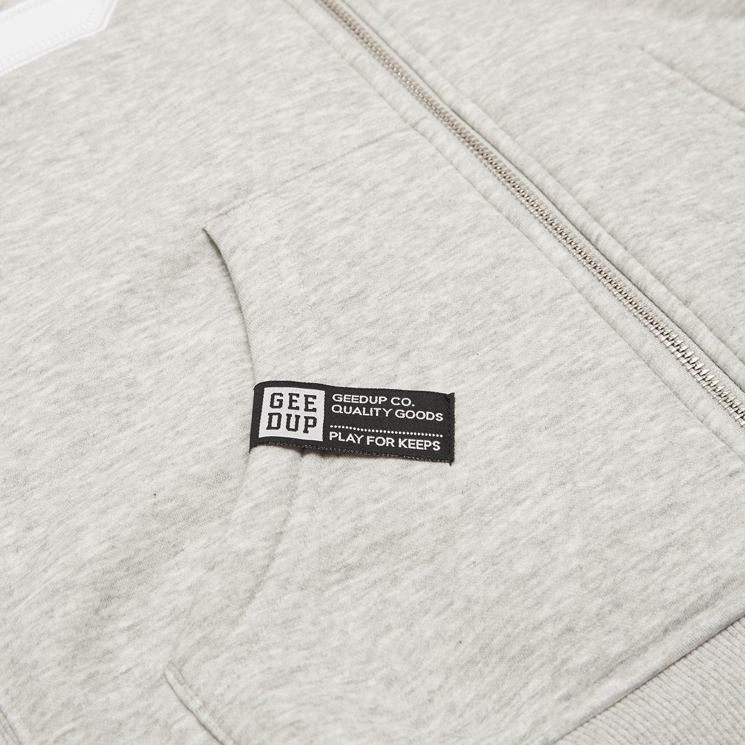 Geedup Hooded Grey Jacket