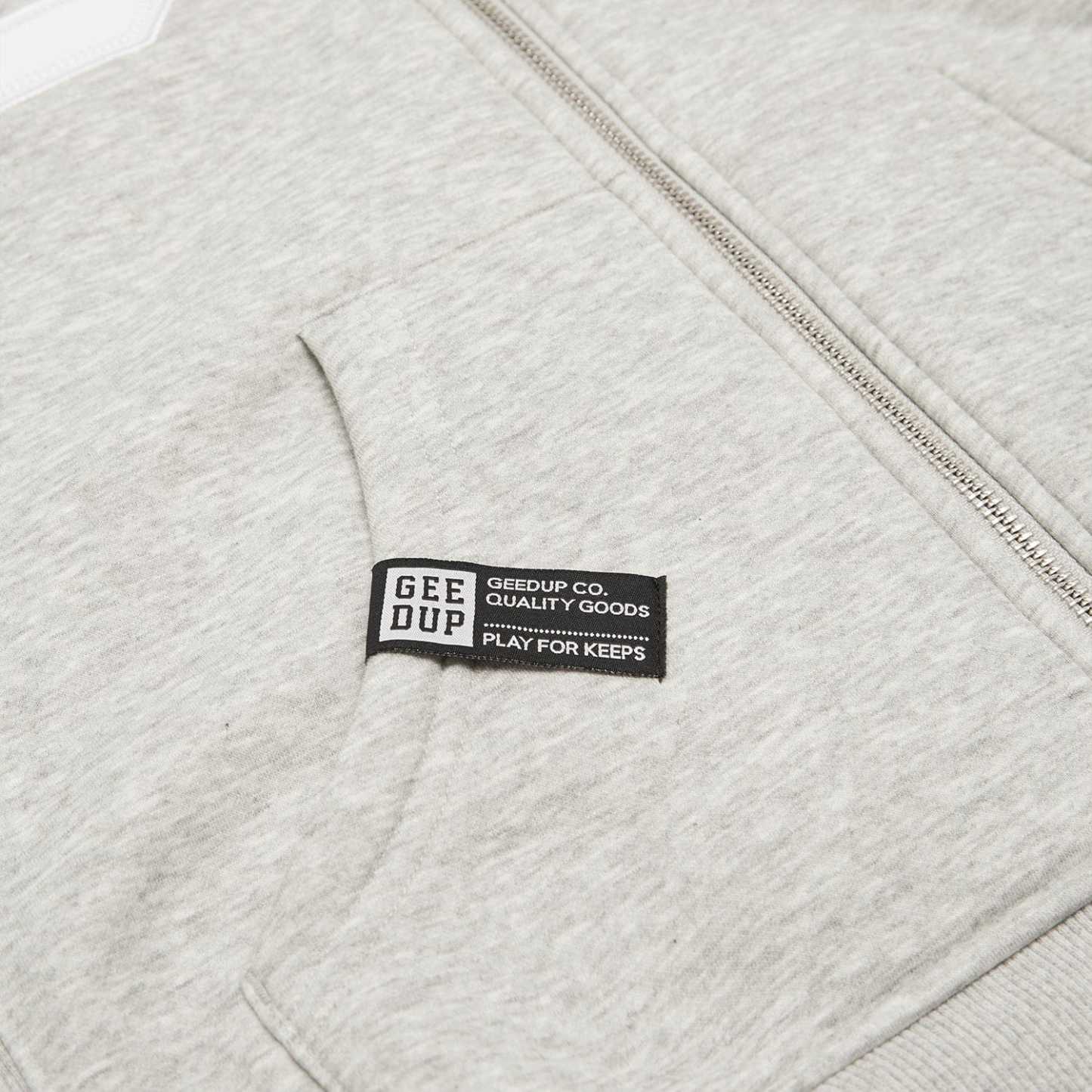 Geedup Hooded Grey Jacket