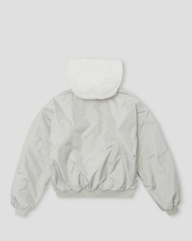 Geedup Hoodie Handstyle/Team Logo Bomber White / Grey