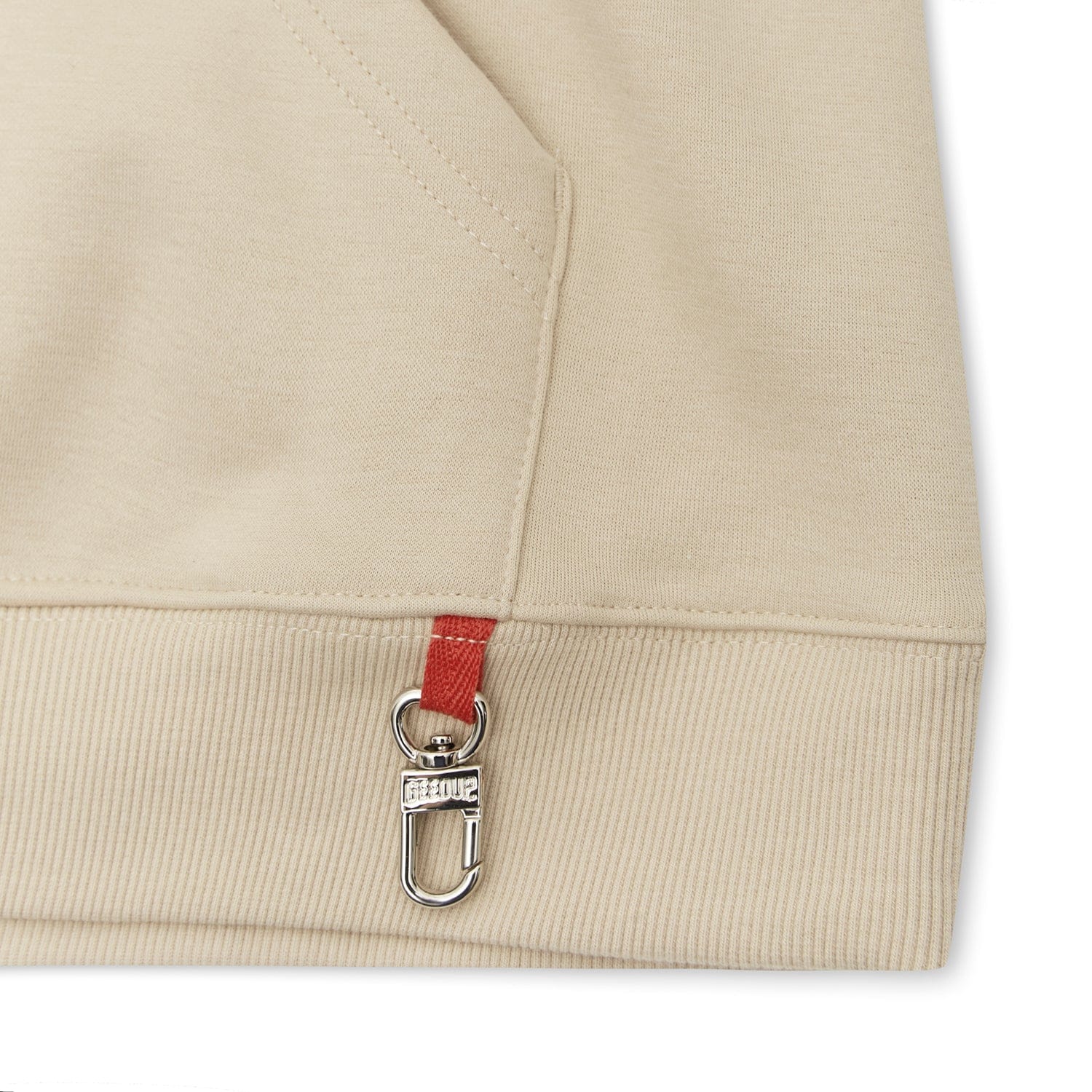 Geedup Hoodie O/S Emblem Emboss Hoody Sand