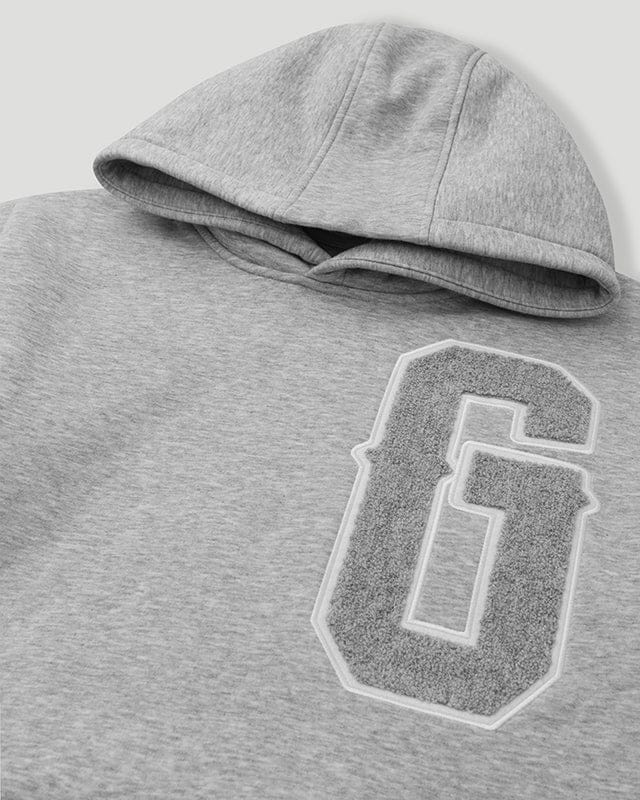 Geedup Hoodie O/S G Grey Marle