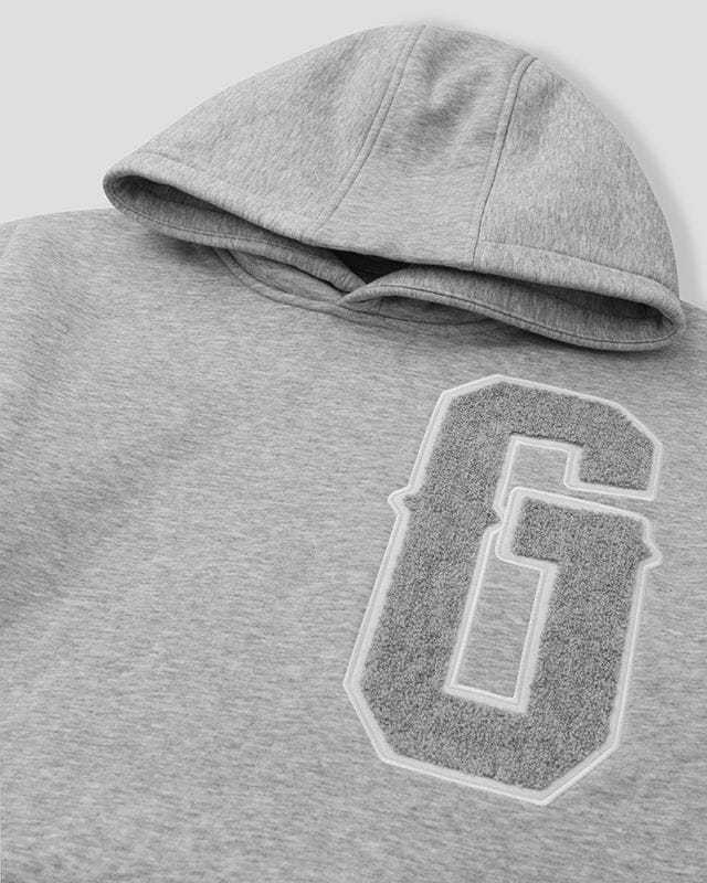 Geedup Hoodie O/S G Grey Marle