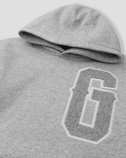 Geedup Hoodie O/S G Grey Marle