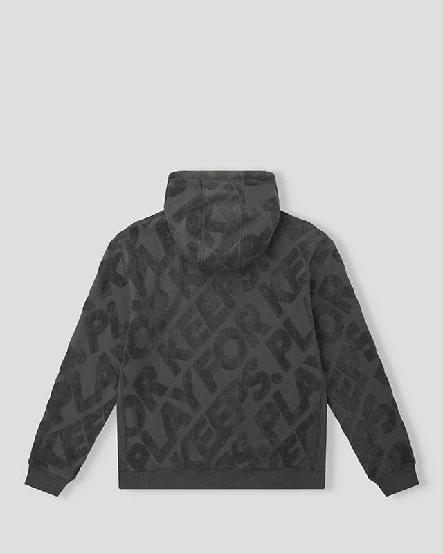 Geedup Hoodie PFK Monogram Charcoal Grey