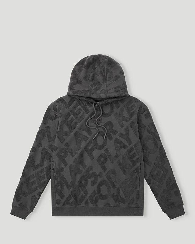 Geedup Hoodie PFK Monogram Charcoal Grey