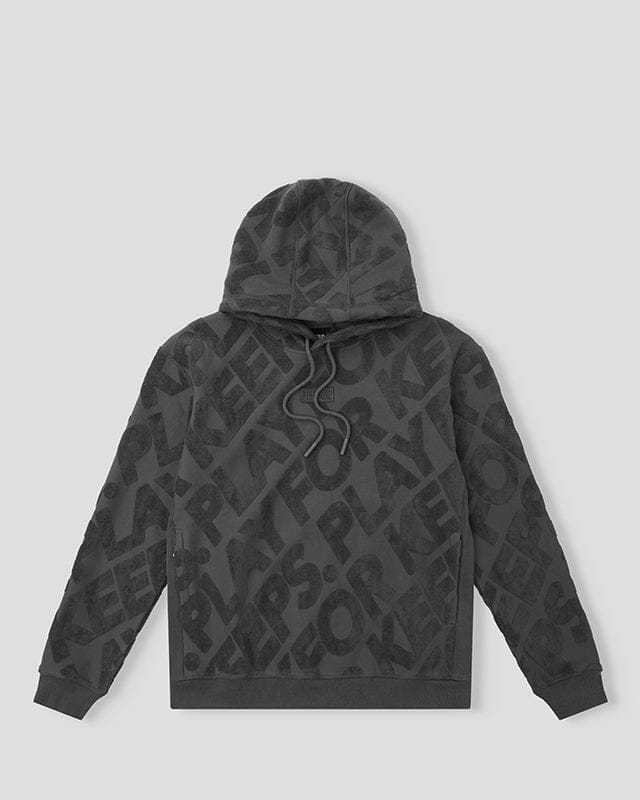 Geedup Hoodie PFK Monogram Charcoal Grey