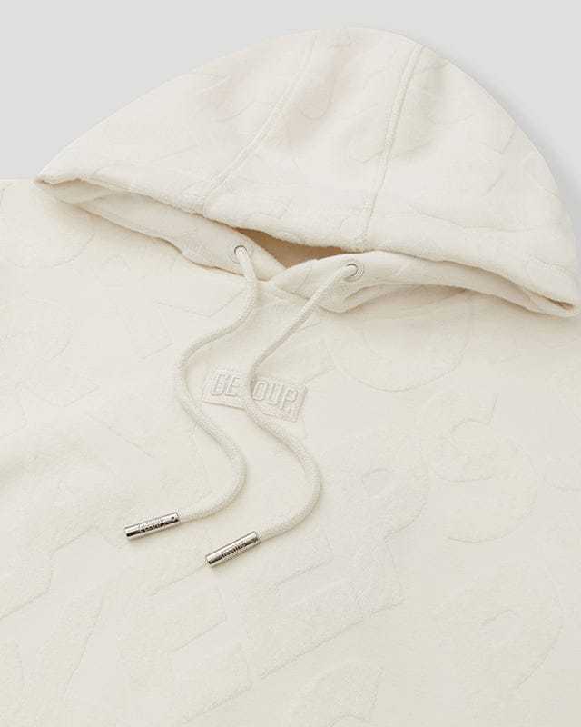 Geedup Hoodie PFK Monogram  Light Cream