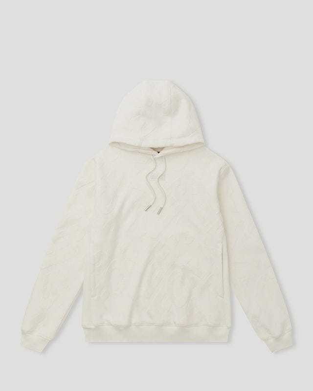 Geedup Hoodie PFK Monogram  Light Cream