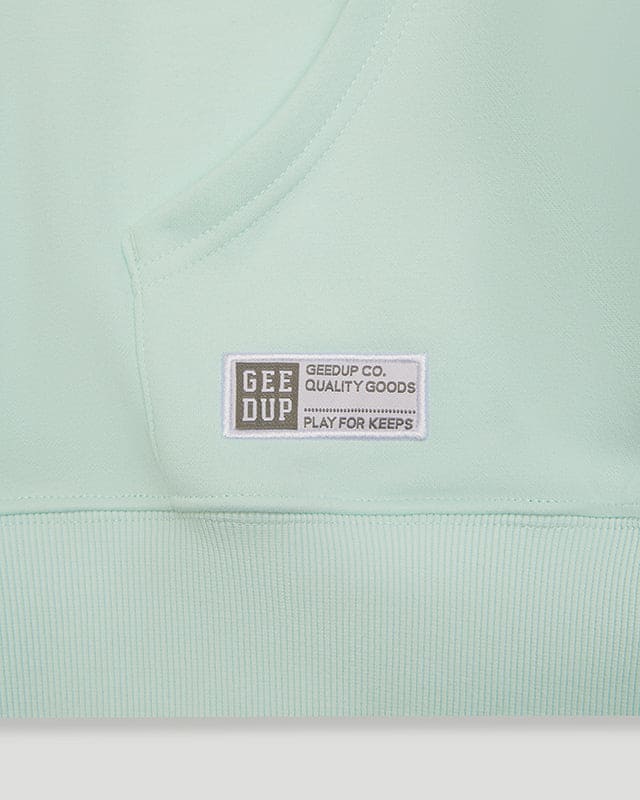 Geedup Hoodie Team Logo  Mint Green