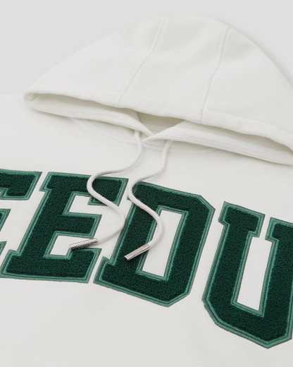 Geedup Hoodie Team Logo White/Green