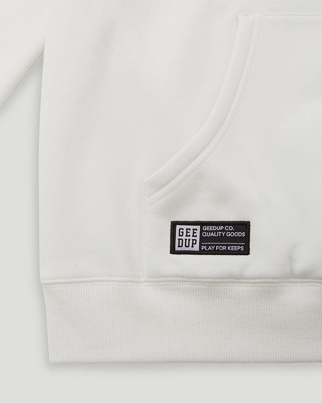 Geedup Hoodie Team Logo White/Green