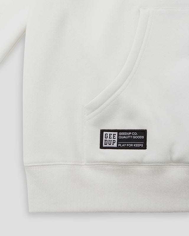 Geedup Hoodie Team Logo White/Green