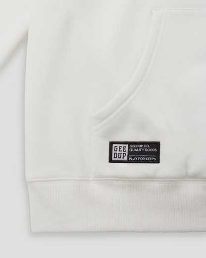 Geedup Hoodie Team Logo White/Green