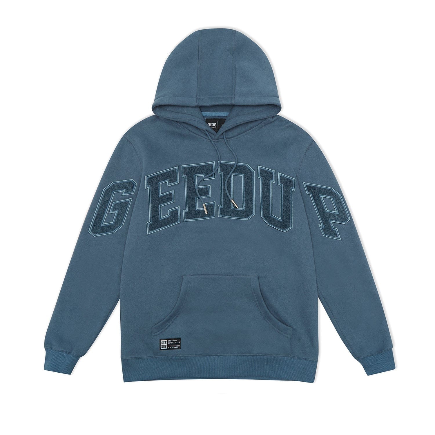 Geedup Hoody Team Logo  Petrol Blue/Blue