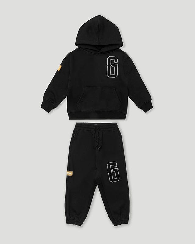 Geedup OS G Black Kids Tracksuit