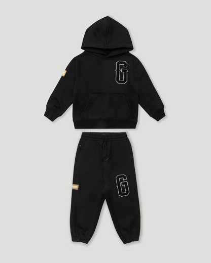 Geedup OS G Black Kids Tracksuit