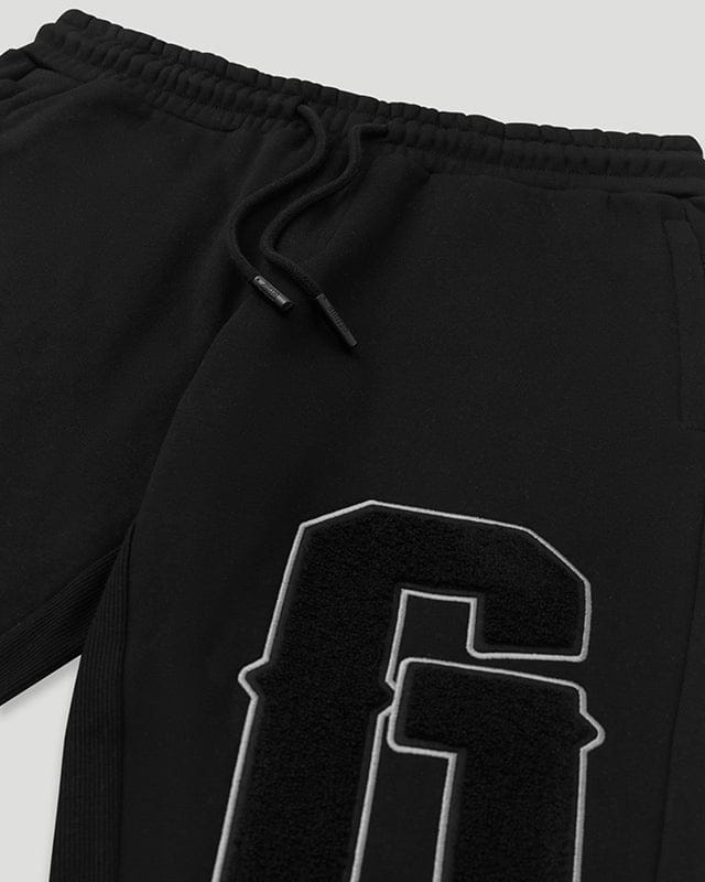 Geedup O/S G Black Trackpants