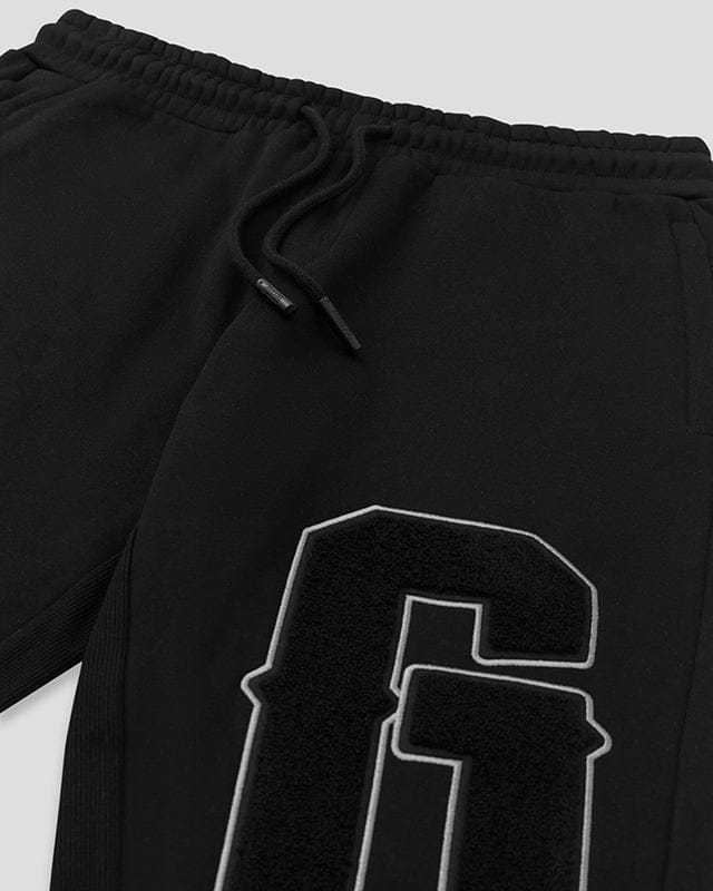 Geedup O/S G Black Trackpants