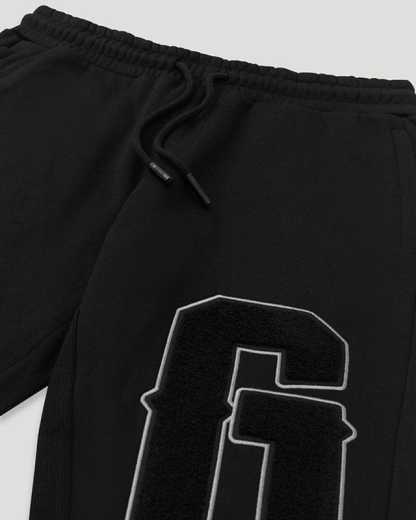 Geedup O/S G Black Trackpants