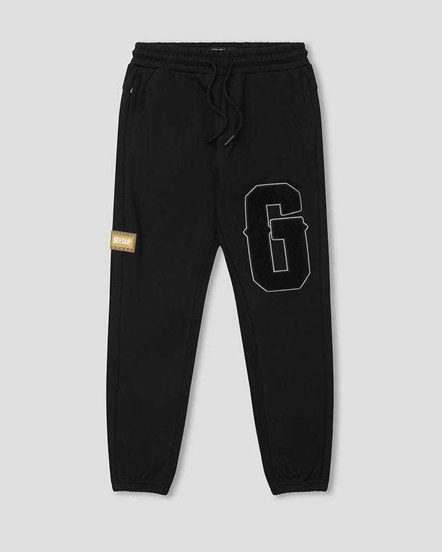 Geedup O/S G Black Trackpants