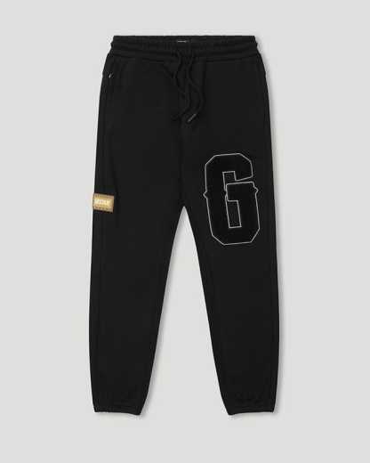 Geedup O/S G Black Trackpants