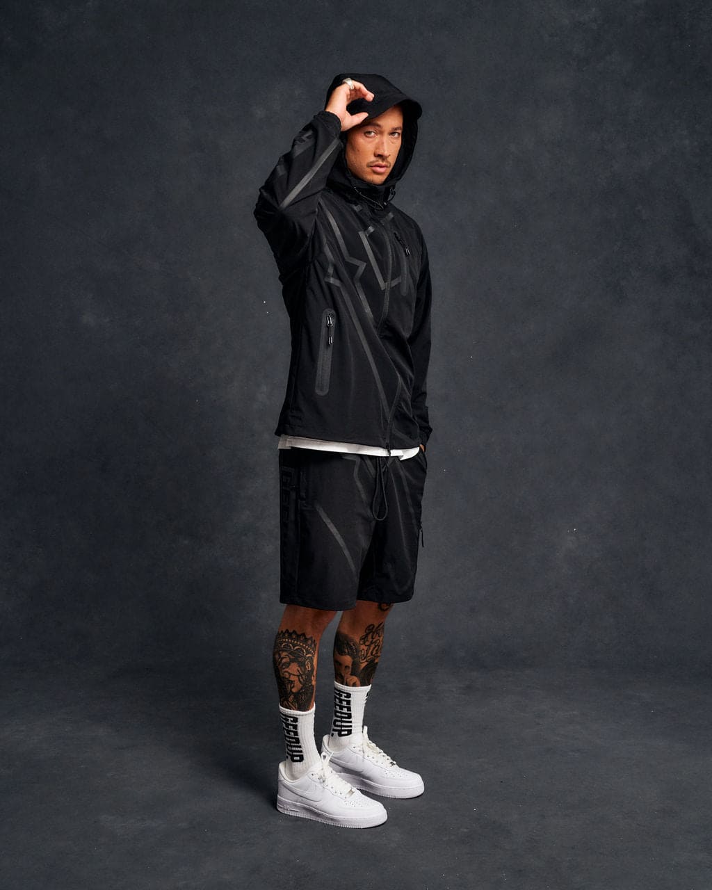 Geedup OS G Lightweight Black Jacket